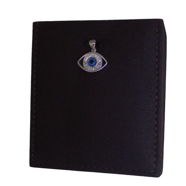 Silver Pendant Evil Eye Open Eye (small)
